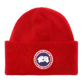 Canada Goose Logo Patch Beanie