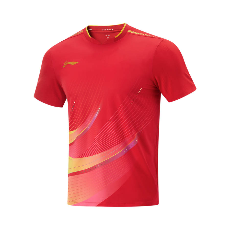 Li-Ning LiNing T-Shirt Men's Crimson Cherry