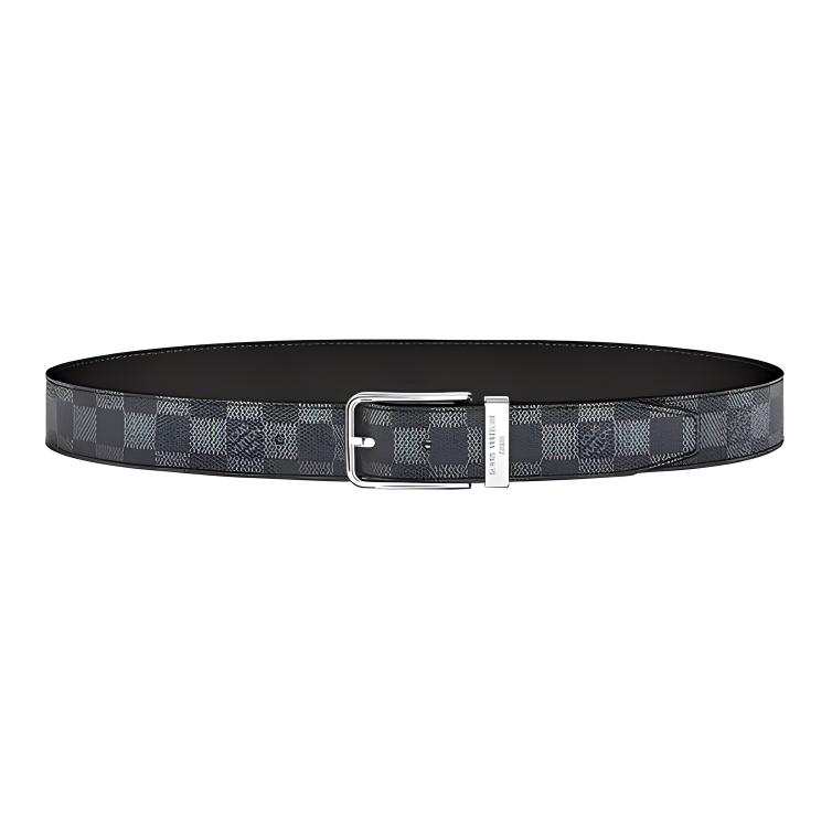 LOUIS VUITTON LOUIS VUITTON Pont Neuf Belt Damier Graphite 35 Mm