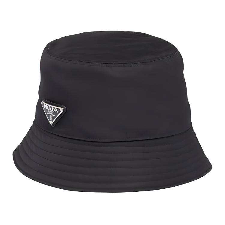 PRADA PRADA Nylon Bucket Hats Men's Black