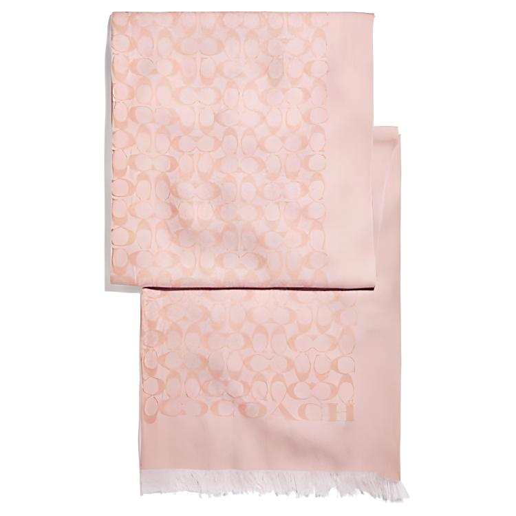 COACH COACH Scarves Women's Cherry Blossom Pink