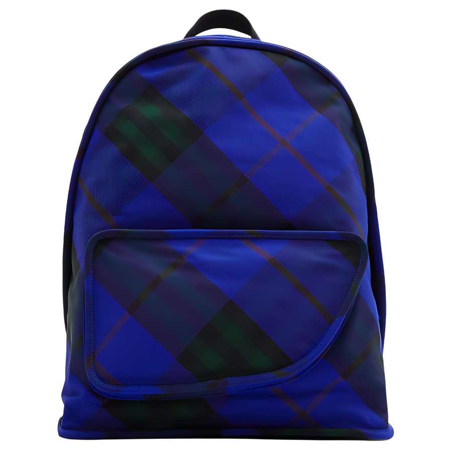 Burberry Burberry Shield Nylon Backpack Men's Knight Blue