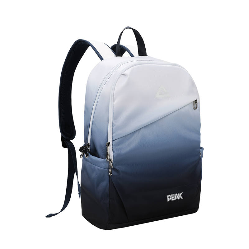 PEAK 420 Twill With 210 Polyester Lining Backpack Unisex Black White/Blue White/Pink Blue