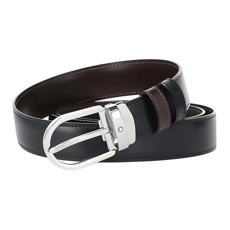 MONTBLANC MONTBLANC Reversible Leather Belt