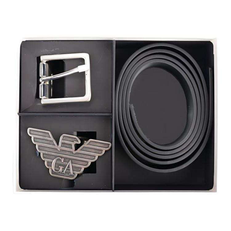 EMPORIO ARMANI 【Best of: Promotions】logo buckle belt