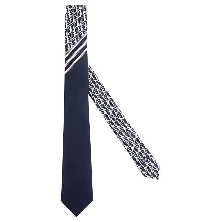 DIOR DIOR Silk Ties Men's Marine Blue