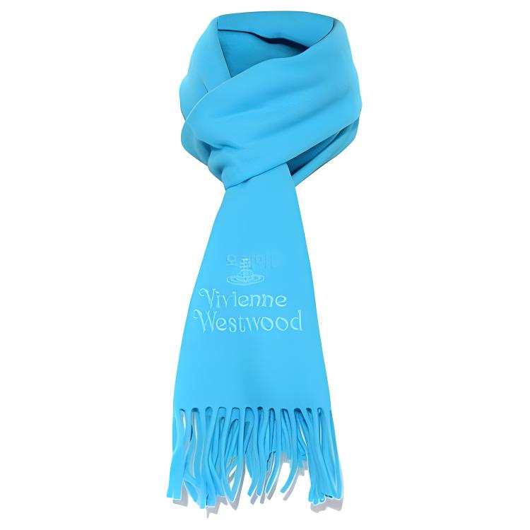 Vivienne Westwood Knit Scarves Women's Blue