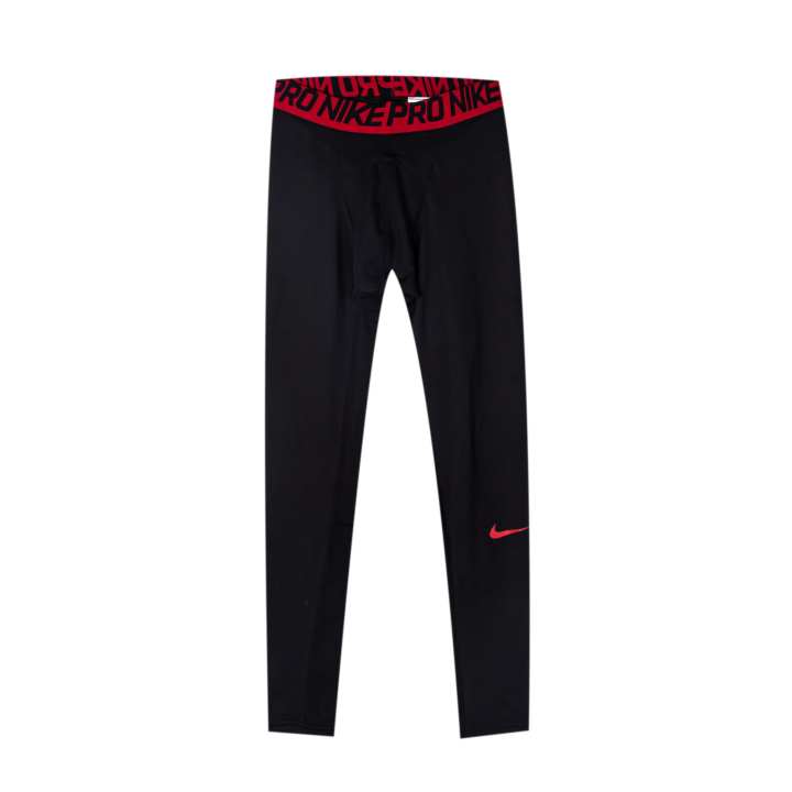 Nike Nike Knitted Sweatpants Men's Black Red
