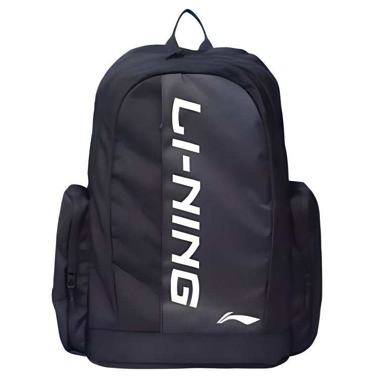 Li-Ning Li Ning Polyester Backpack Regular Unisex Black