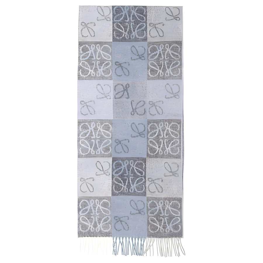 LOEWE LOEWE Anagram jacquard Wool blend Scarf