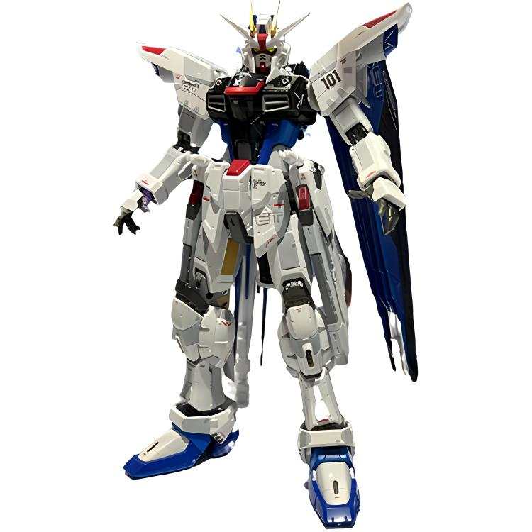 BANDAI Gundam Base Limited, Super Alloy 1/100 Mobile Suit Gundam, Freedom Gundam GCP VER Hobby Models
