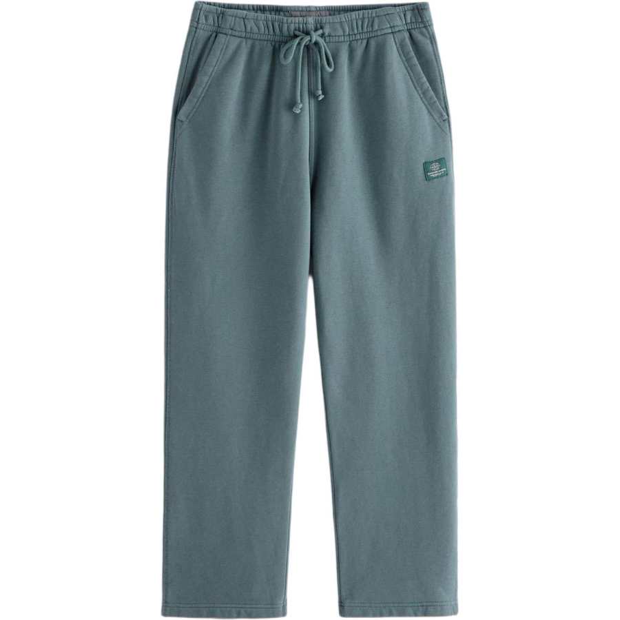 Abercrombie&Fitch Knitted Sweatpants Men's Cyan
