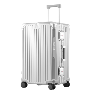 LD PC Suitcase Luggage 24 Inch, 26 Inch, 32 Inch, 30 Inch Unisex White/Black/Blue/Gunmetal/Silver