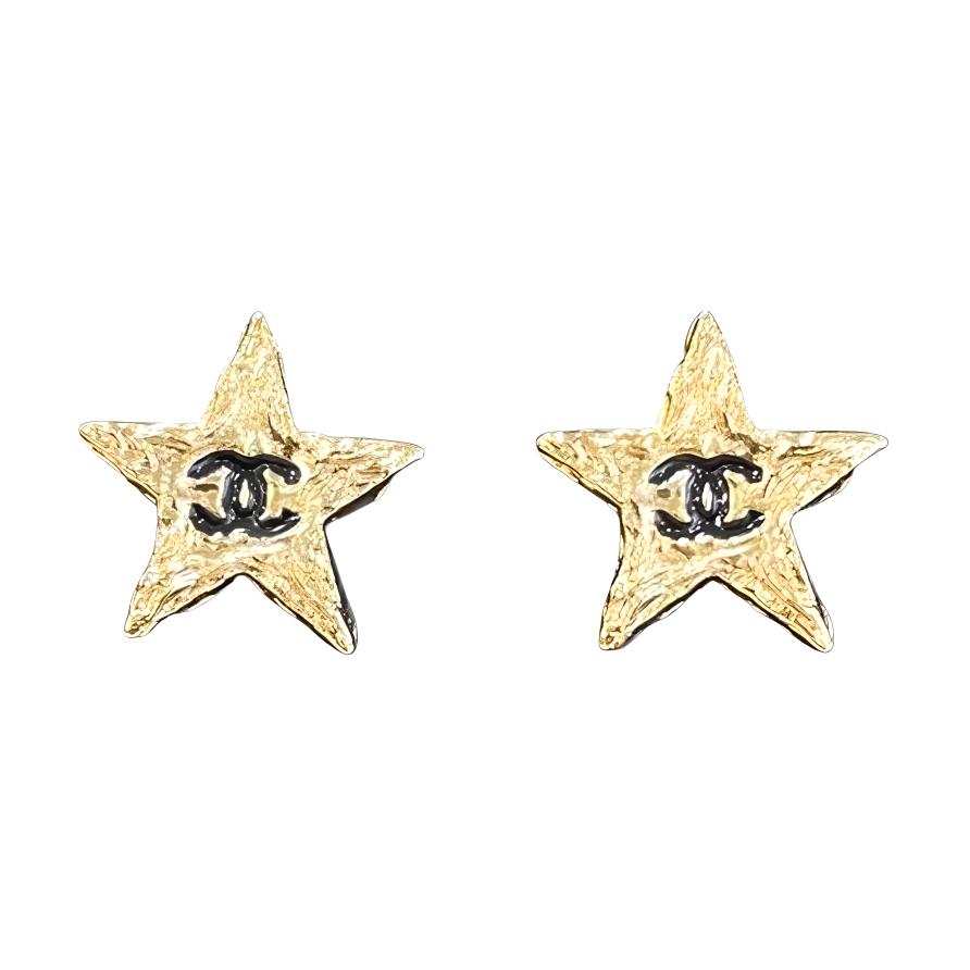 CHANEL Subject To Official Website Stud Earrings Women's Gold