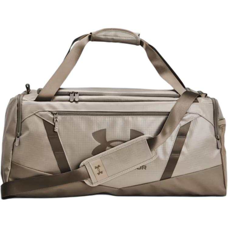 Under Armour Hustle Polyester Travel Bag Medium Size 58L Unisex Taupe