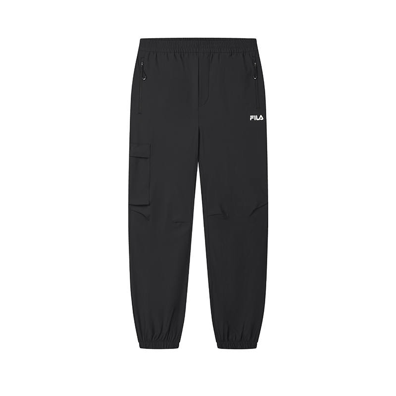 FILA ORIGINALE Knitted Sweatpants Men's Jet Black