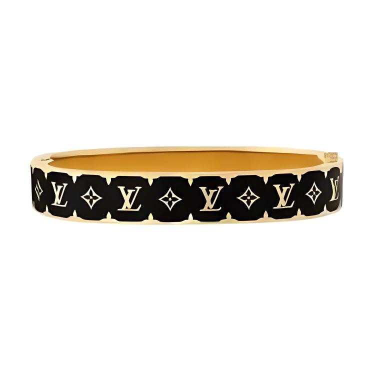 LOUIS VUITTON LOUIS VUITTON NANOGRAM Bangles Women's Gold