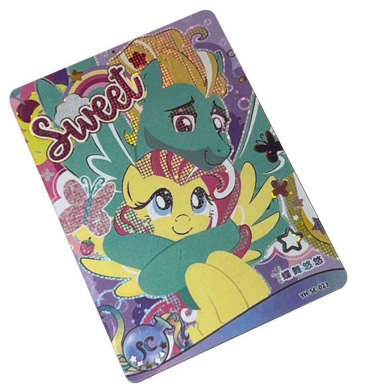 KAYOU My Little Pony Characters My Little Pony Twilight Sparkle 5 Butterfly Dance IP / Anime Cards 1 Pc