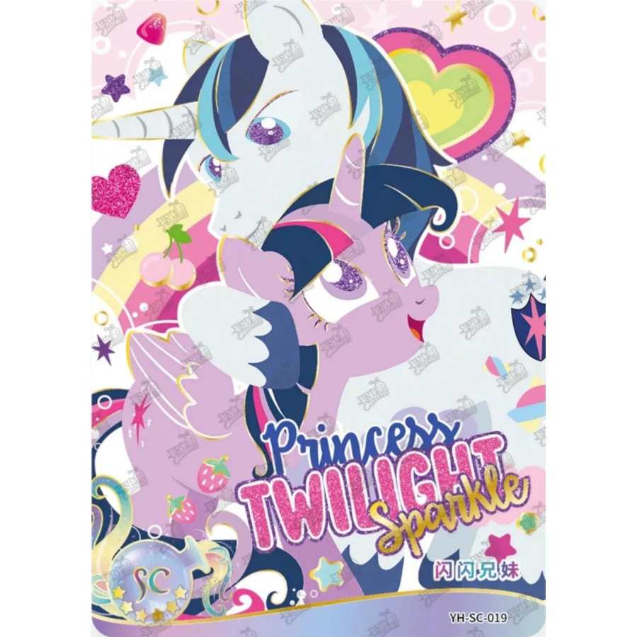 KAYOU Twilight Sparkle Shining Moon Five SC Sparkling Brothers And Sisters IP / Anime Cards 1 Pc