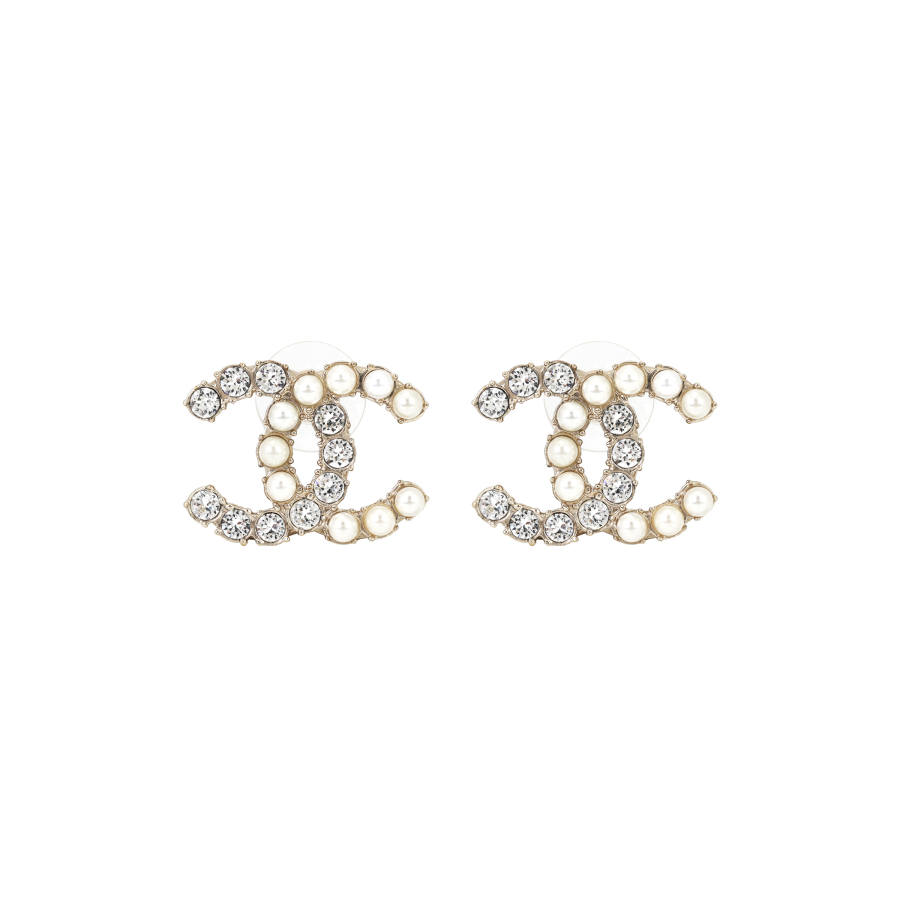 CHANEL CHANEL Crystal Brooch