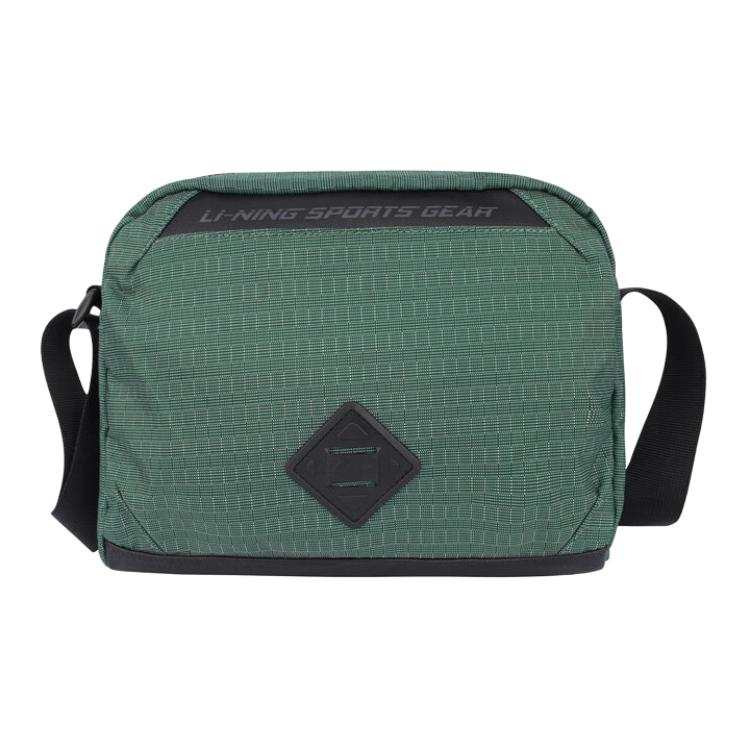 Li-Ning Li Ning Nylon Crossbody Bag, Shoulder Bag Unisex Green