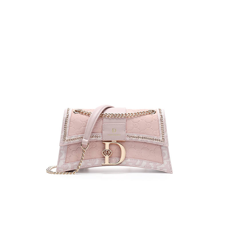 SEPTWOLVES Pu Crossbody Bag, Shoulder Bag Regular Women's Pink