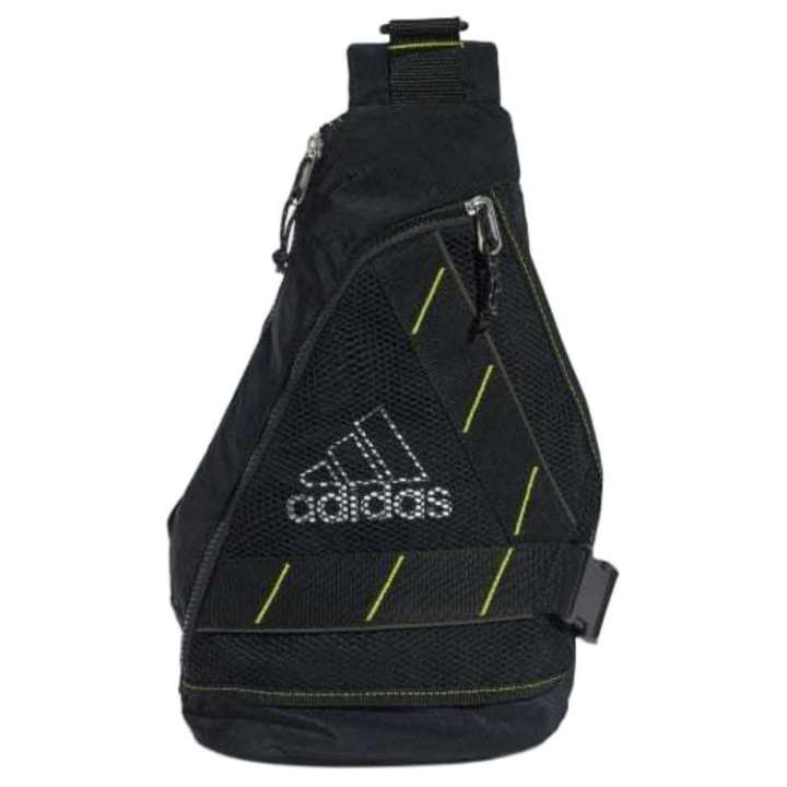 Adidas Adidas Polyester Shoulder Bag, Crossbody Bag Regular Unisex Black