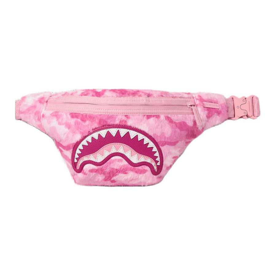 SPRAYGROUND Fabric Fanny Pack Unisex Pink