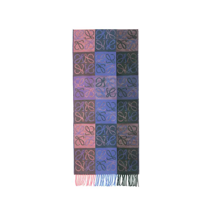 LOEWE LOEWE Anagram Knit Scarves Unisex