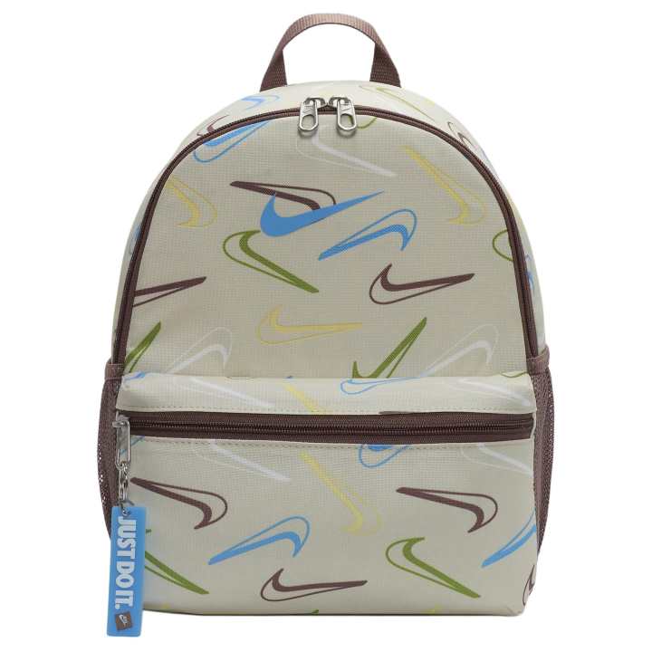 Nike Nike Polyester Backpack Mini Kids' Light Orewood Brown & Smoky Purple & University Blue