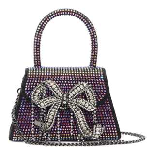 Self-portrait Self portrait Polyester One Shoulder Handbag Mini Women's Black
