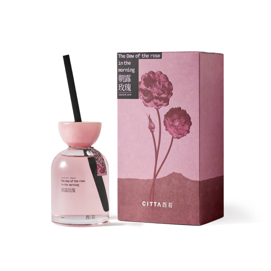 CITTA CITTA Golden Rose Collection Flameless Aromatherapy 500ML Gift Box Set
