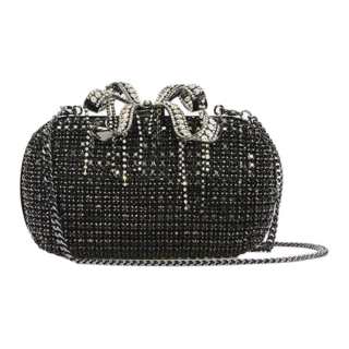 Self-portrait Self portrait Polyester Clutch Small Women's Black