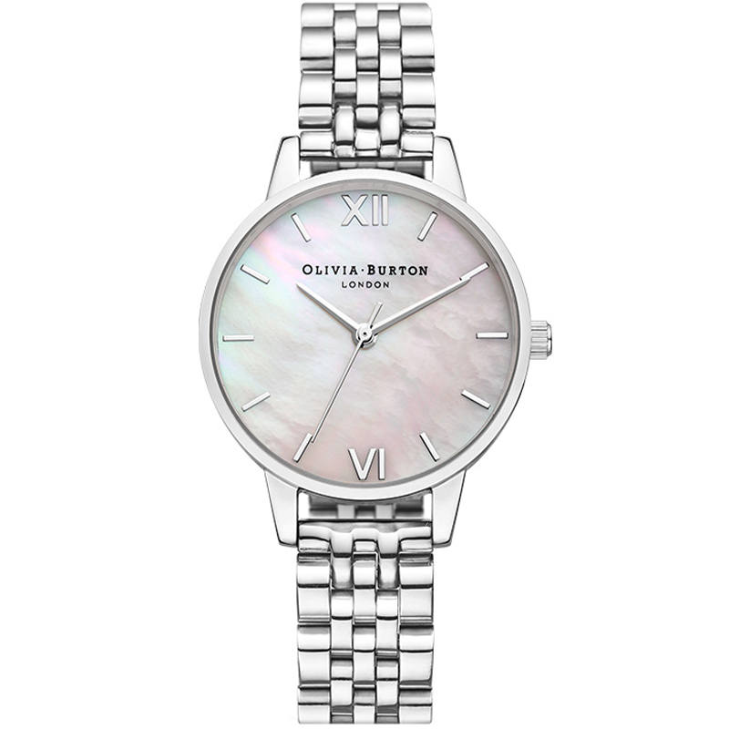 OLIVIA·BURTON Wrist Watches Quartz Movement Mother of Pearl Color Watch Dial Women's Watch