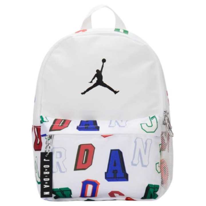 Jordan Jordan Polyester Backpack Small Unisex White