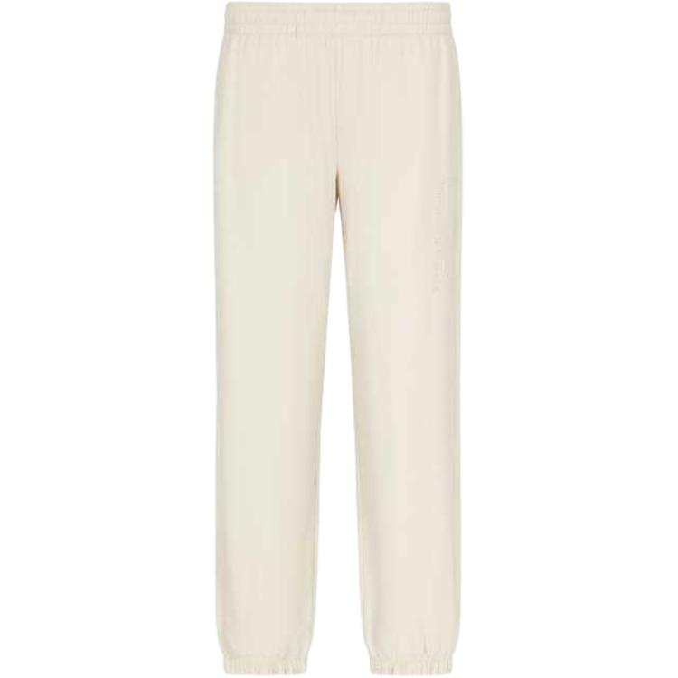 EMPORIO ARMANI EA7 SS25 Knitted Sweatpants Men's White