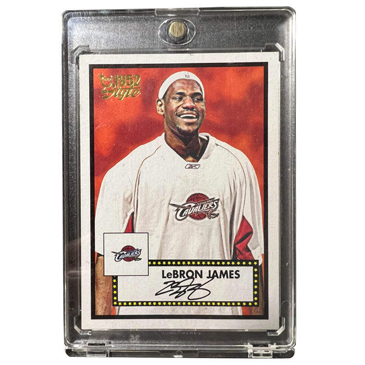 Topps Cavaliers Basketball NBA LeBron James, Black Pen Autograph, Basketball Card, Rare Card Sports Cards 1 Pc