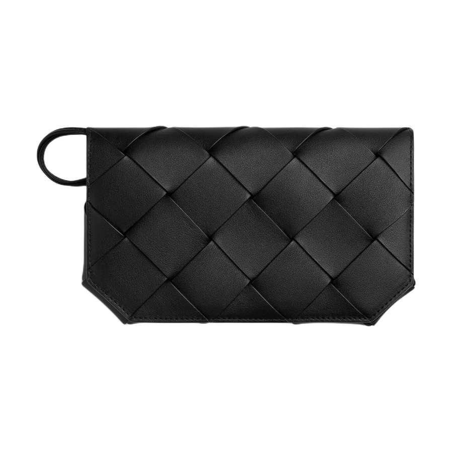 Bottega Veneta Calfskin Wallet Men's Black