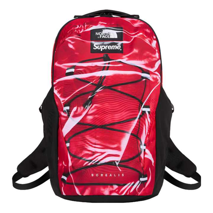 Supreme Supreme X The North Face Collaboration Polyester Backpack Unisex Red
