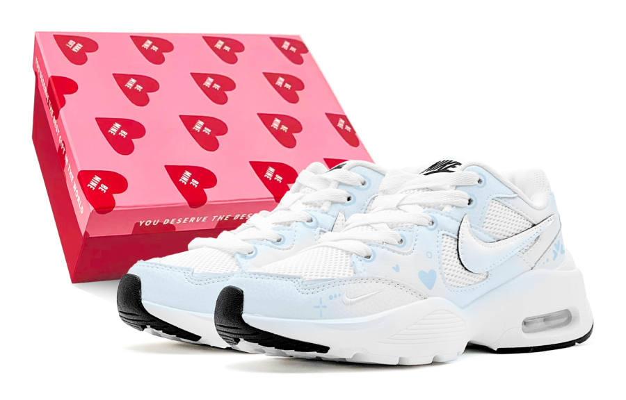 Nike Nike Air Max Fusion Abrasion Resistant Abrasion Resistant Low top Running Shoes Women's Blue White