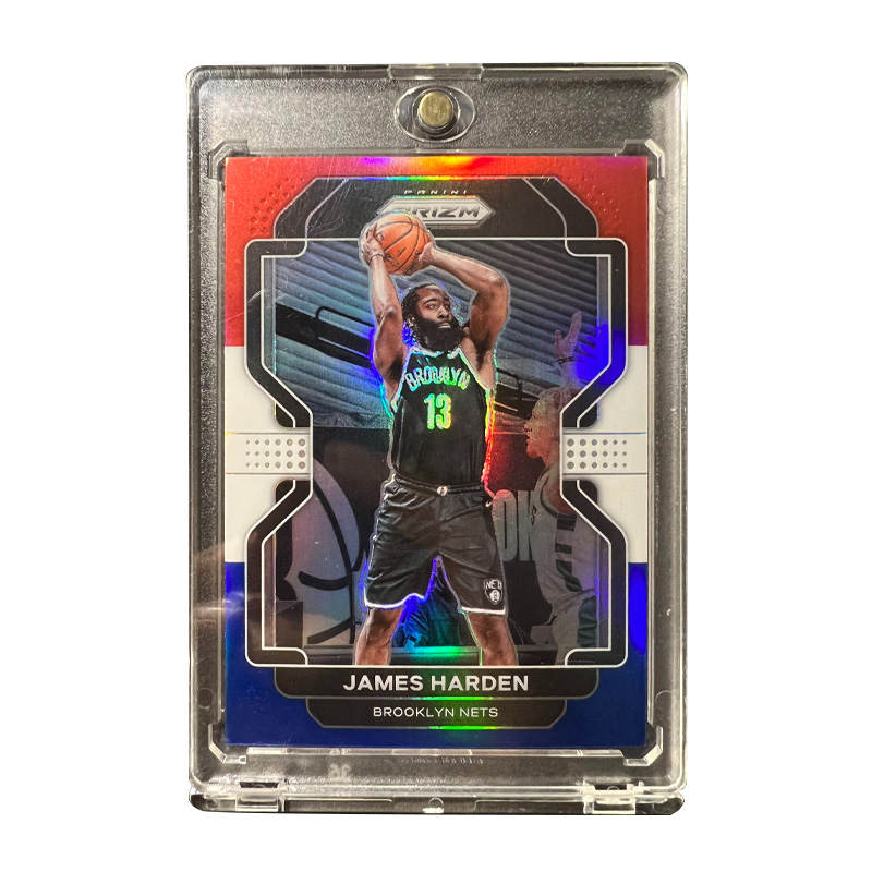 PANINI Nets James Harden Prizm Absolutely Stunning Tricolor Refractive Player Card Rare Card Sports Cards 1 Pc