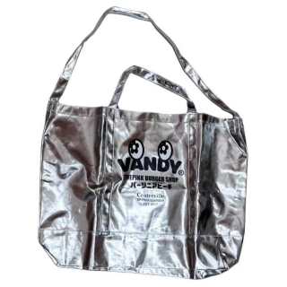 Vandy The Pink Tote Shiny PU Handbag Regular Unisex Silver