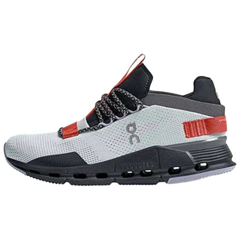 On Slip Resistant Abrasion Resistant Low top Casual Running Shoes Women's Gray Blue