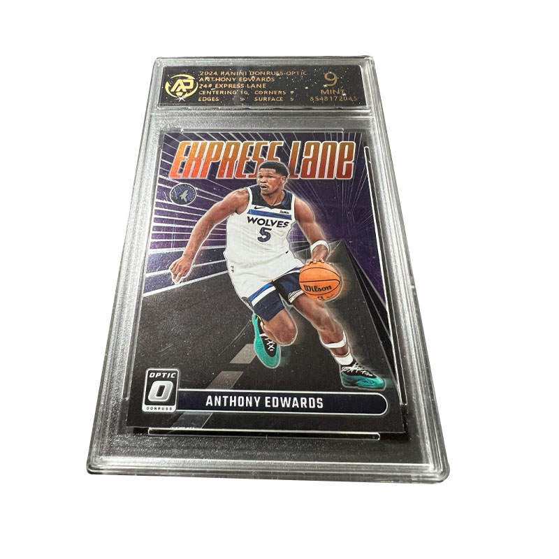 PANINI Edwards Player Card Optic Speedway Collection, Holographic Card Graded Cards 1 Pc