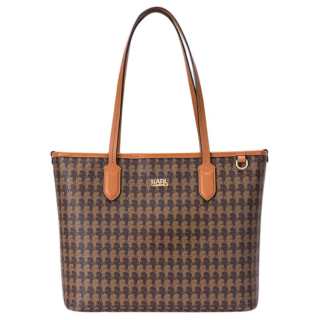 KARL LAGERFELD / Karl Lagerfeld Jeans Artificial Leather Handbag, Shoulder Bag Large Women's Brown