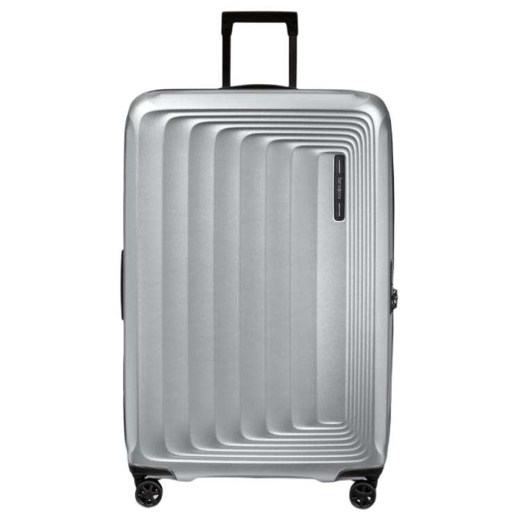 Samsonite SAMSONITE NUON Polycarbonate Trolley Bag 30 Inch Unisex Matte Silver