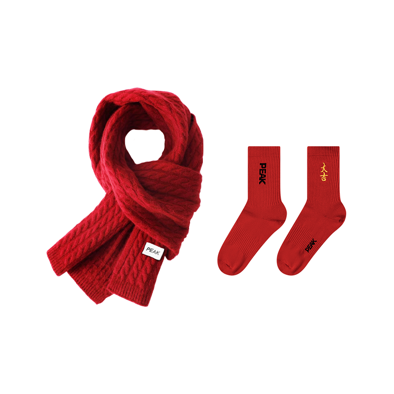 PEAK PEAK Polyester Knit Scarves Unisex