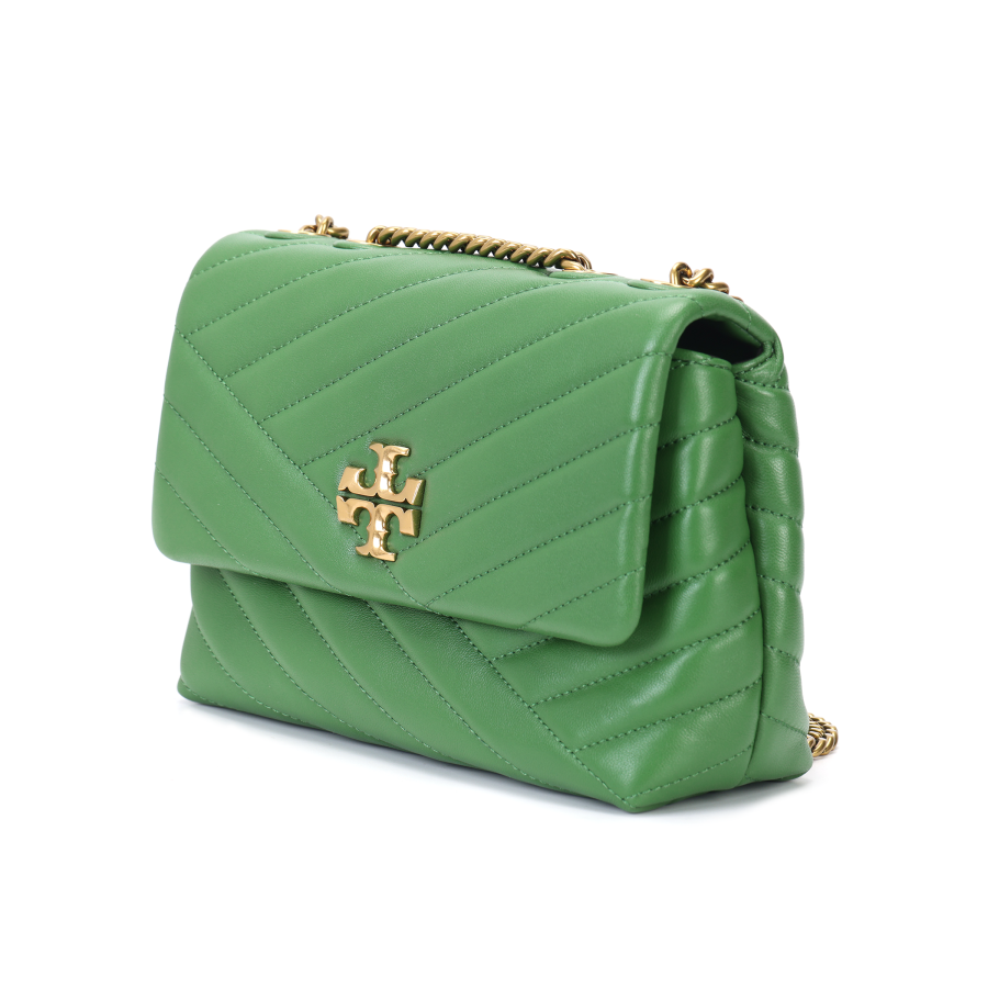 TORY BURCH Kira Leather Crossbody Bag, Shoulder Bag Women's Green
