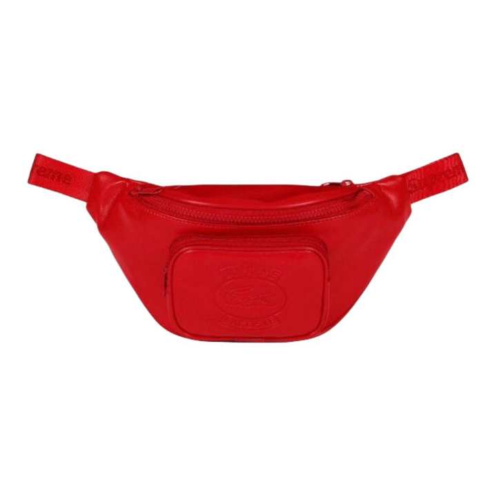 Supreme Supreme Leather Fanny Pack Regular Unisex Red