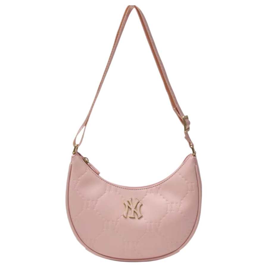 MLB MLB Artificial Leather Shoulder Bag Regular Women's Pink